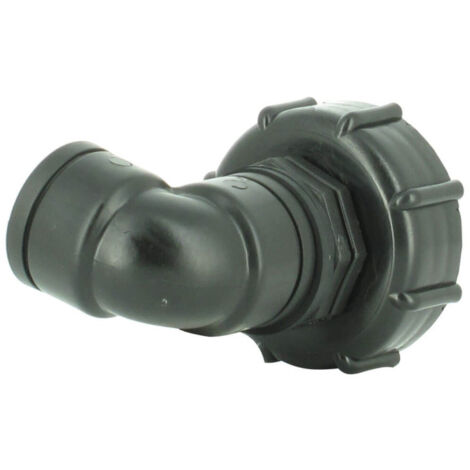 Raccord S60X6 - Sortie coudée femelle 3/4'' Pas gaz (20x27 mm)
