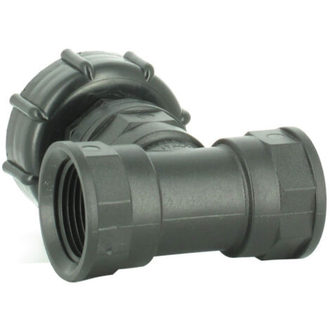 Raccord S60X6 - Sortie Té femelle 1'' Pas gaz (26x34 mm)