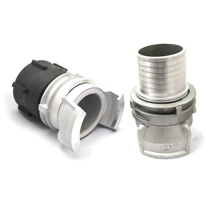 Multitanks - Raccord S60x6 - symétrique Guillemin à verrou DN50 et demi raccord avec douille annelée 55mm