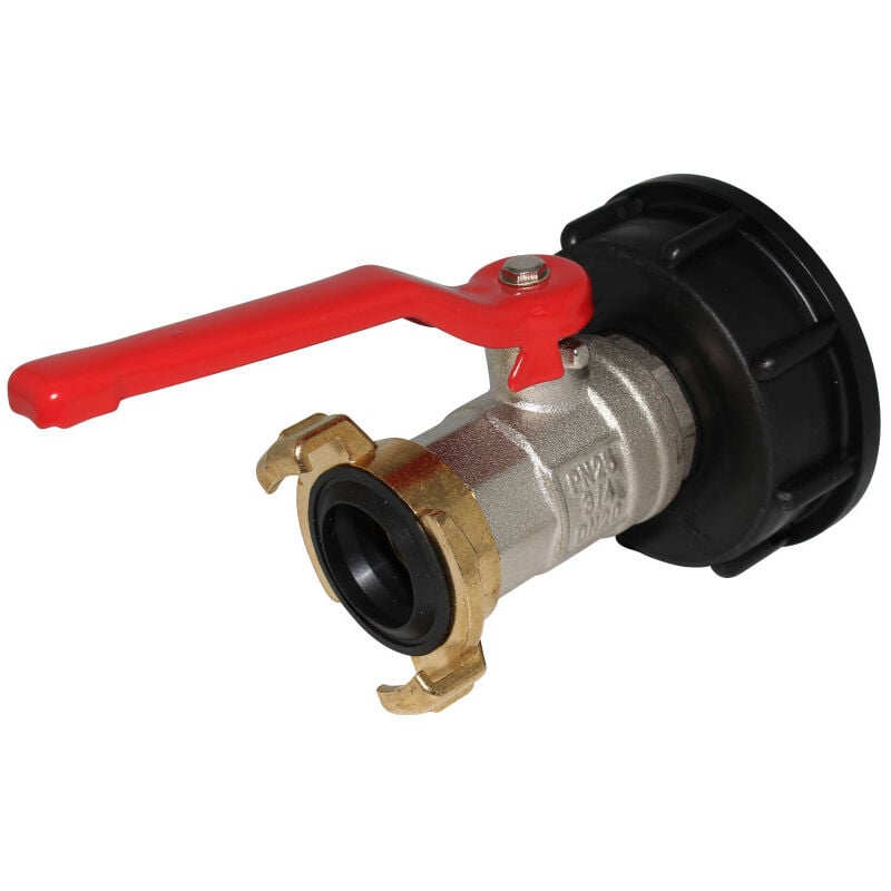 Raccord S60X6 - Vanne 1/4 de tour laiton et raccord express