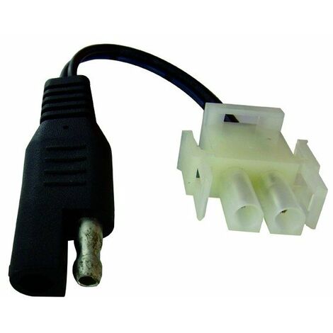 Raccord SAE/MOLEX pour chargeur de batterie XTEXL900 – Connexion fiable pour appareils CASTELGARDEN – Poids 0,03 kg