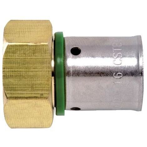 Raccord sanitaire-distribution 87100 raccord laiton 3,8 cm