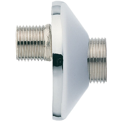 Raccord sanitaire excentre chromé 20x15 – Installation facile pour décalage – Flexibilité dans agencement sanitaire – Anconetti - MM 2 P