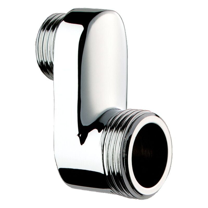 Raccord sanitaire excentré chromé m 1/2'' m 3/4'' l 30mm (la paire) Delabie 853327.2P