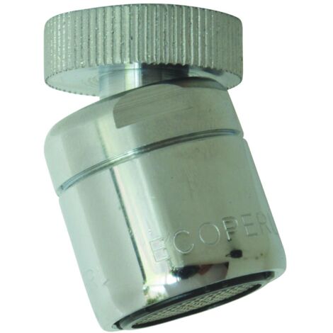 Raccord sanitaire - Rotule avec aérateur débit : 8L/min - F22/100 M24/100