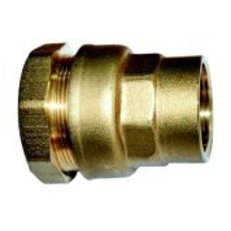 Raccord serrage extérieur femelle 15x21, pour tube polyéthylène Ø 20 - BOUTTÉ