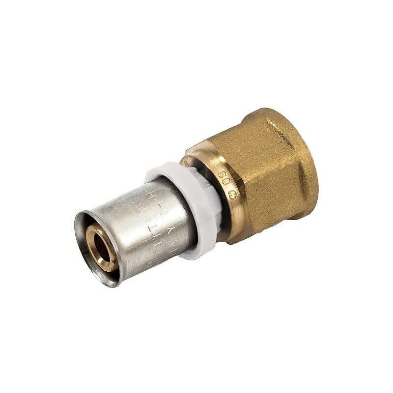 Thermacome - Raccord à sertir pour multicouche Acopex Alu diamètre nominal 16 fixe Femelle 1/2'' (15x21)