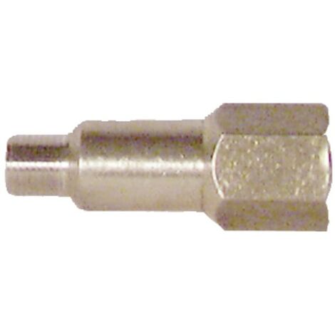 Raccord sifflet pour manomètre 1/8M