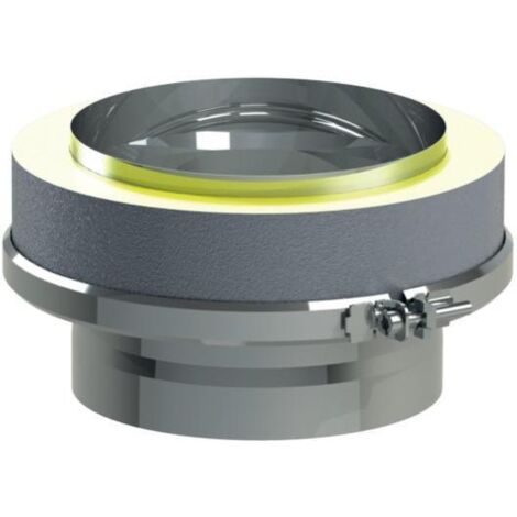 Raccord simple/double inox DUOTEN D80-130 + bride TOLERIE EMAILLERIE NANTAISE 542088