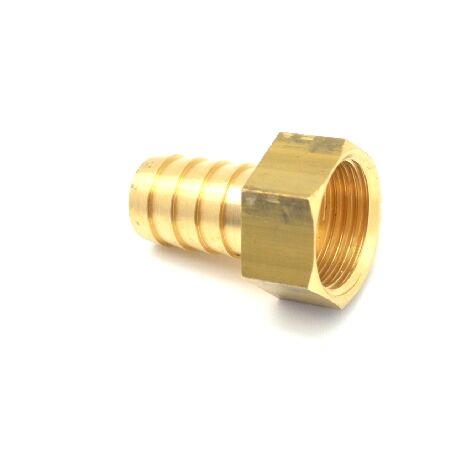 Raccord simple en laiton pour tube de gaz