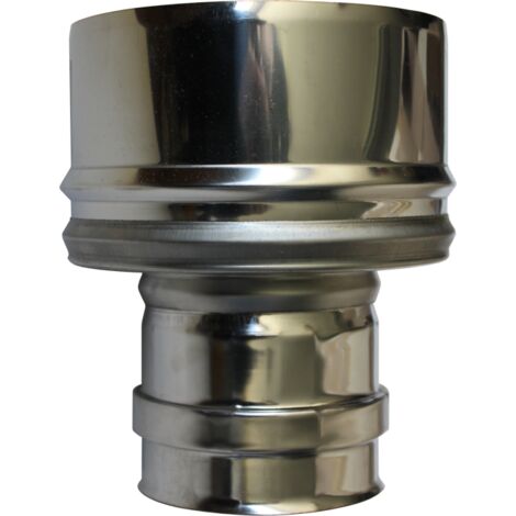 Raccord simple paroi double paroi femelle - Ø int/ext: 250-300