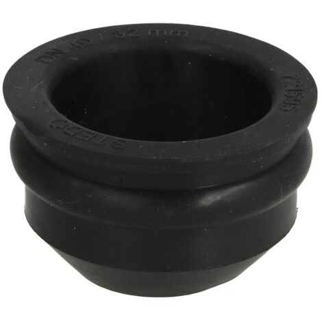 Raccord siphon caoutchouc  avec moulure 1 1/4’’ diam. 40 mm
