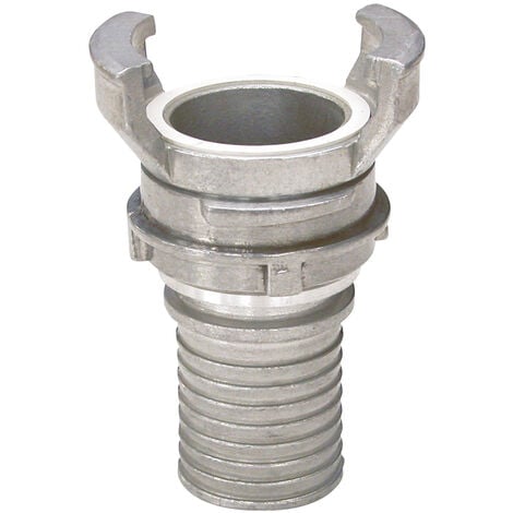 Raccord symétrique alu DN80,cannelé Ø76