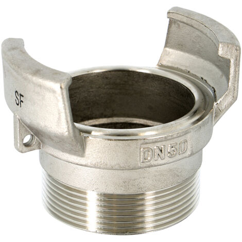 Raccord symétrique inox mâle 3/4" (20/27) sans verrou, sans joint, DN20 - SFERACO