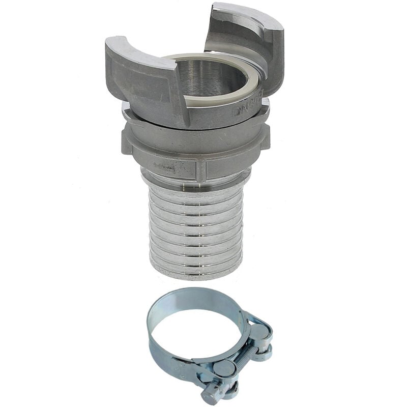 Raccord symétrique guillemin, dn 50 x 51 mm, avec collier à tourillon