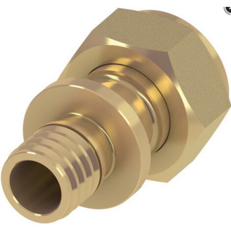 Raccord TECEflex à joint plat, laiton rouge d= 20 mm x 3/4