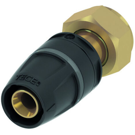 Raccord TECElogo Push, joint plat, laiton standard, 8630203
