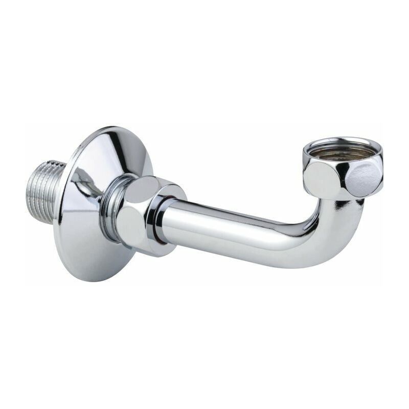 Raccord télescopique chromé - mf 1/2' Delabie