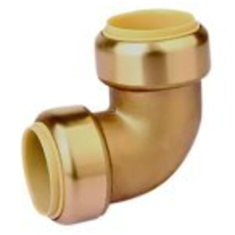 Raccord Toutub coude laiton Ø18 - BOUTTÉ