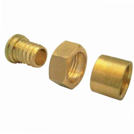 Raccord Toutub Laiton Union Ø12 Femelle 15 x 21 - BOUTTÉ