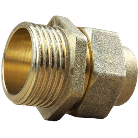 Raccord union 3 pièces 341 GCU mâle 1" (26/34) - Tube Cuivre Ø22 - Arcanaute