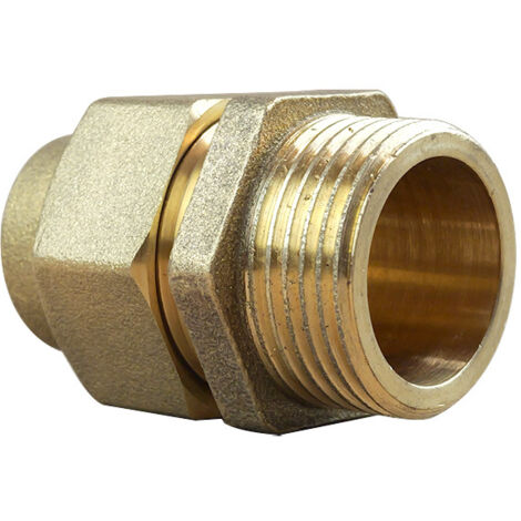 Raccord union 3 pièces 341 GCU mâle 3/4" (20/27) - Tube Cuivre Ø16 - Arcanaute
