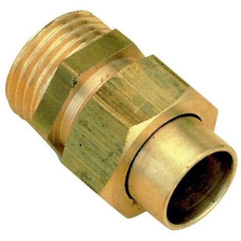 raccord union 3 pièces droit - mâle 12 x 17 - 12 à souder - sachet de 2