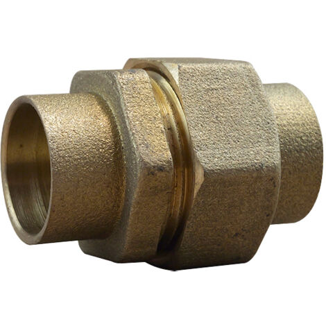 Raccord Union 3 pièces Femelle 340 CU - Cuivre Ø18 - Arcanaute