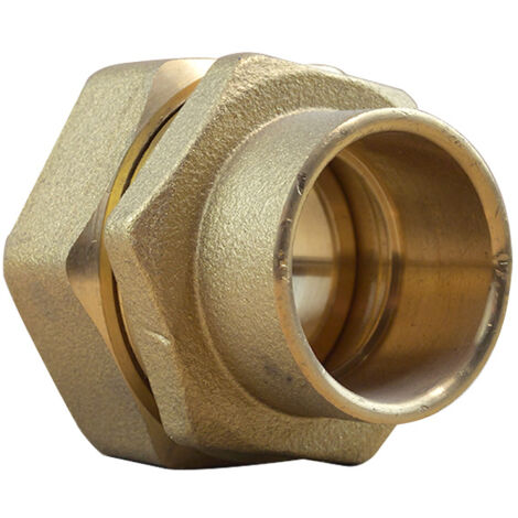Raccord Union 3 pièces Femelle 340 CU - Cuivre Ø28 - Arcanaute