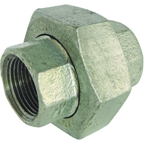 Raccord Union conique Fonte galva Femelle Femelle 15/21 N° 340