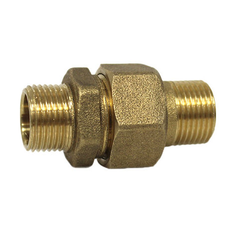Raccord Union Droit 3 pièces Mâle/Mâle Ø3/8'' (12/17) - Arcanaute