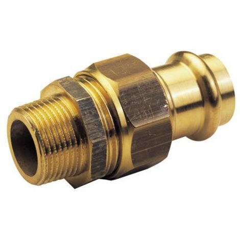 Raccord Union droit Mâle Femelle Ø22 x 3/4" (20/27) à sertir et à visser