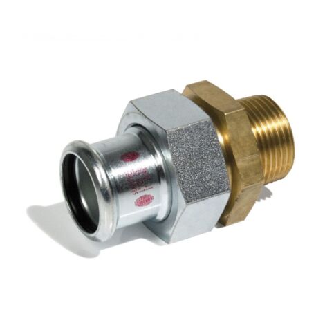 Raccord union fileté 384/000 SteelPres®-384018000 - Raccorderie Metalliche