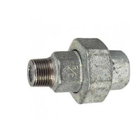 Raccord union fonte galva MF - Diamètre : 1''