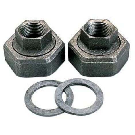 Raccord union fonte galvanisée à visser pour circulateur FF - 26x34 15x21 - Wilo