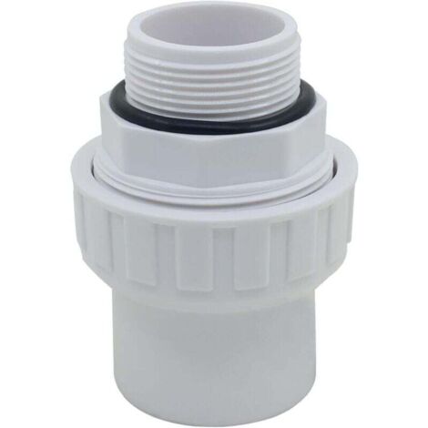 Raccord union joint mixte pvc à visser x a coller embout fileté pvc pression manchon pompe filtre a sable piscine joint torique