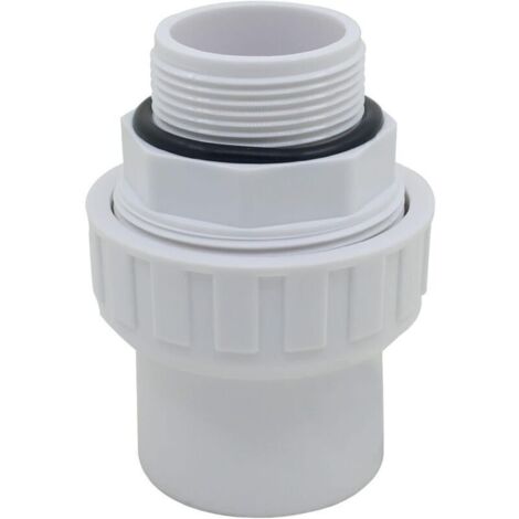 Raccord union joint mixte pvc à visser x a coller embout fileté pvc pression manchon pompe filtre a sable piscine joint torique