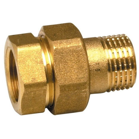 Raccord union laiton à visser MF 33x42 - THERMADOR