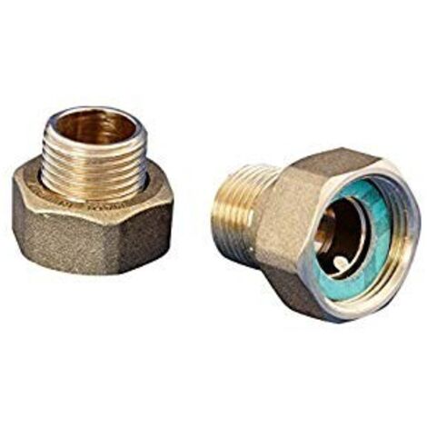 Raccord union laiton à visser pour circulateur FF - 1 1/4' (33x42mm) 3/4' (20x27mm) - Wilo