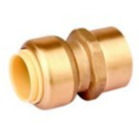 Raccord union - Laiton - Femelle - 12x17 - D12 - Toutub
