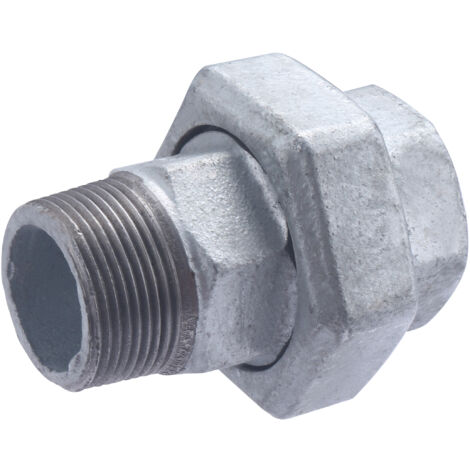 Raccord union mâle femelle en galva NOYON & THIEBAULT MF33x42 (1' 1/4)