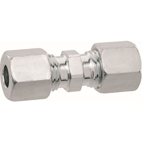 Raccord vissé GOK 0770400 12 x 12 mm, série L, droit, avec bague coupante type D