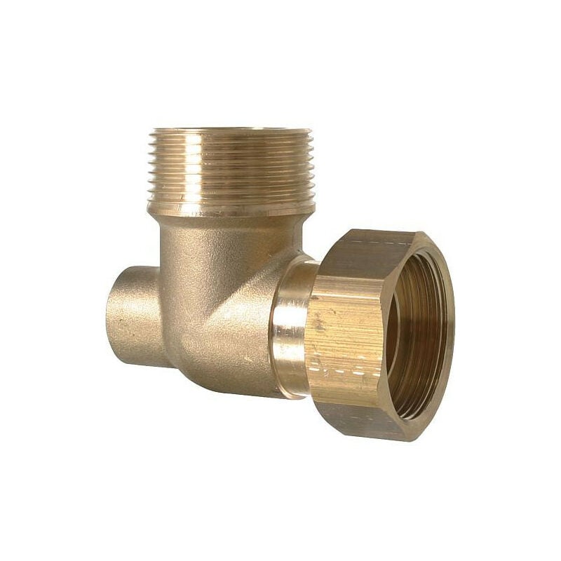 Raccord à visser en angle écrou chapeau 1 x filetage mâle 1 avec filetage femelle 1/2 en angle