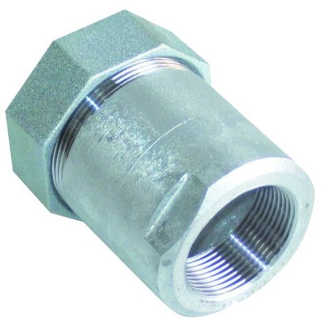 Raccord VITEFER long écrou prisonnier acier galvanisé à compression F - 15x21 - Amblard
