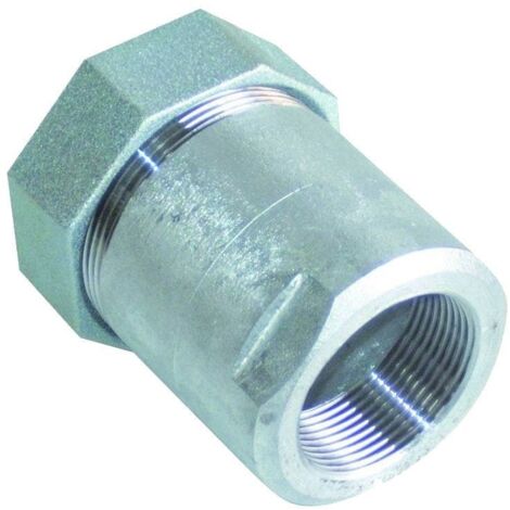 Raccord VITEFER long écrou prisonnier acier galvanisé à compression F - 33x42 - Amblard