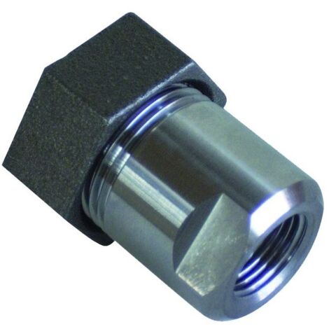 Raccord VITEFER long noir 15x21 - Amblard