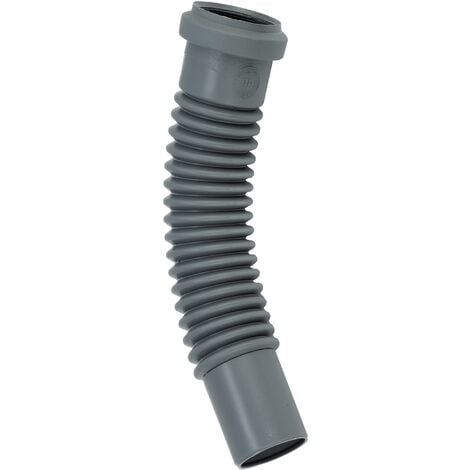 Raccord wc souple magicoude M/F D40, à emboîter (push-fit) pour évacuation Wirquin 79020011, gris