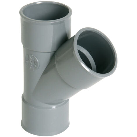 Raccord Y Culotte à 45° PVC FF  diamêtre 100mm UBT144 - Nicoll