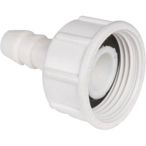 Ecolands – Raccordement droit flexible M.A.L – Filetage 1/2'' – Fixation par écrou – Pour espaces restreints et systèmes d'éclairage