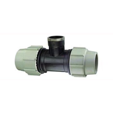 Raccordi A Compressione T-90o F.Ridotto 7140 25X3/4X25 Cf.5Pz